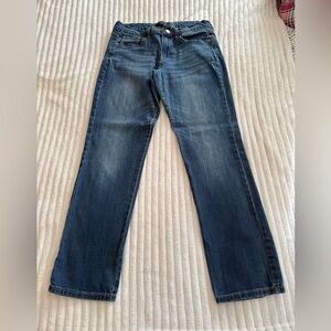 Banana Republic Women’s Straight Jeans in Dark Blue